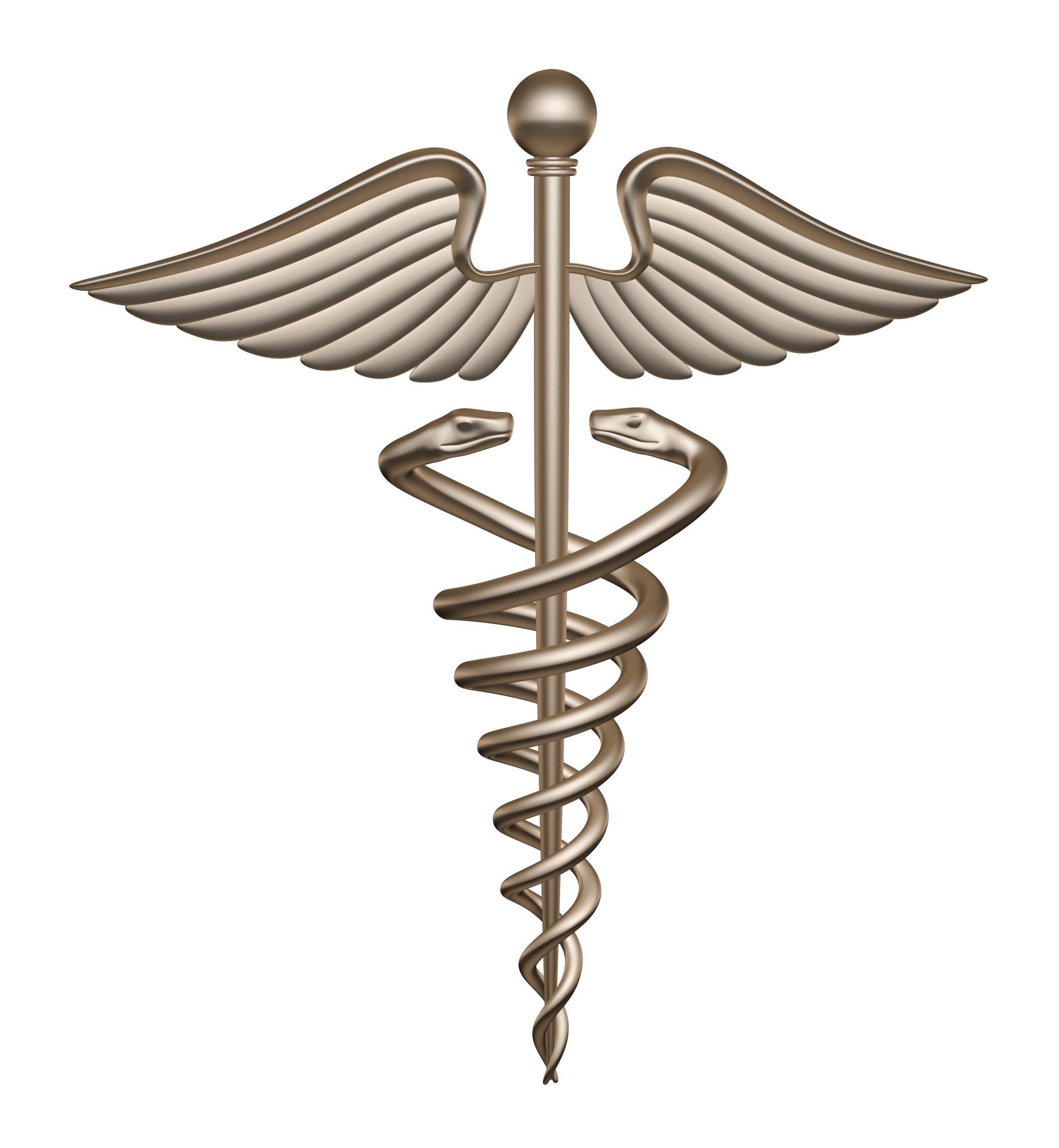 The Caduceus — the messenger's staff